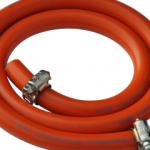 Orange Gas hose