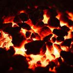 Glowing Hot coals