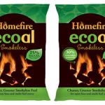 Two bags of Smokeless ecoal by Homefire