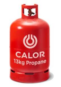 calor 13kg propane gas cylinder