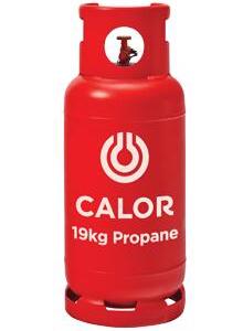 calor 19kg propane gas cylinder