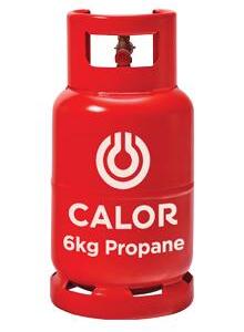 calor 6kg propane gas cylinder