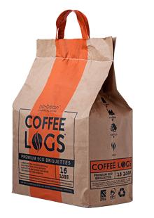 Bio-Bean Coffee Logs bag