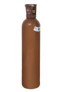 Brown Helium cylinder